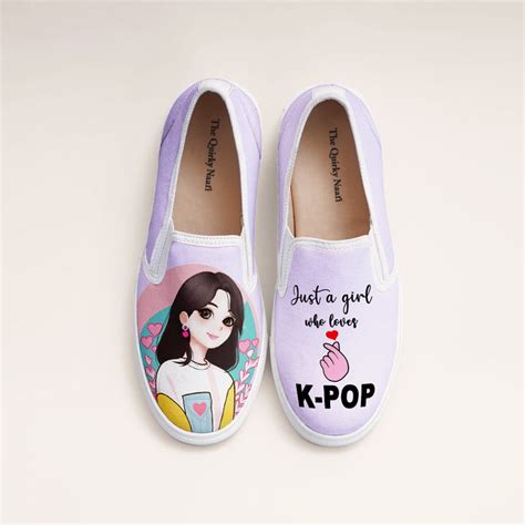 Buy latest Slipons for women | K-POP GIRL Slipons - The Quirky Naari