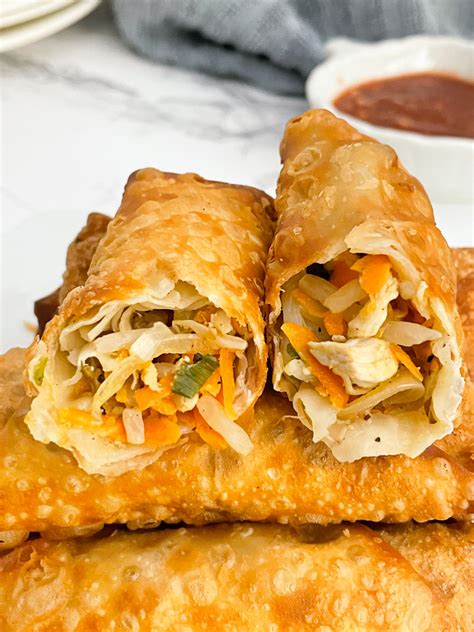 Chicken Egg Roll Buffalo Chicken Egg Rolls