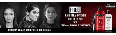 TRESemme Keratin Smooth Shampoo, 580ml with Conditioner, 190ml with ...