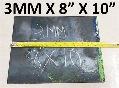 MS BASE PLATE 3MM X 8" X 10" MILD STEEL ...
