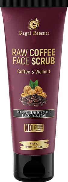 Buy REGAL ESSENCE RAW COFFEE FACE SCRUB WITH WALNUT & COFFEE REMOVES ...