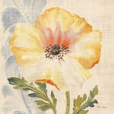Karmakara Watercolor Poppies II by Gladding, Pamela - Fine Art Print on ...