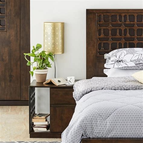 Buy Krea Compressed Wood Night Stand from Home Centre at just INR 13995.0