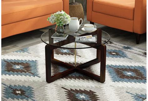 Icon Coffee Table Set (Walnut Finish)