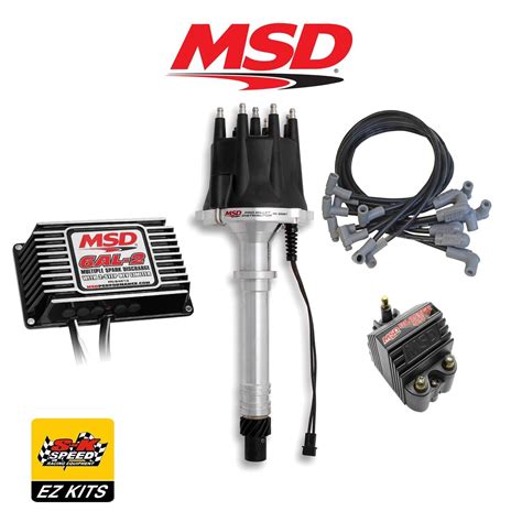 Buy MSD Black Ignition Kit - Digital 6AL-2/Distributor/Wires/Blaster SS ...
