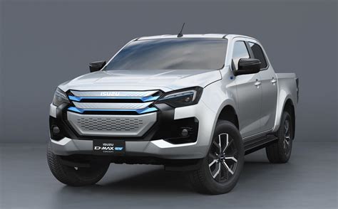 เผยภาพ ISUZU D-MAX EV Concept มอเตอร์ไฟฟ้าคู่ 177 แรงม้า แบตเตอรี่ 66.9kWh คาดวิ่งได้ 300 กม. ...