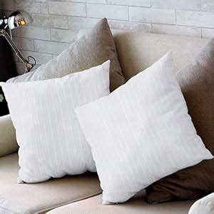 Buy Cloth Fusion Microfiber Cushion Filler, 16 x 16 Inch, White - (Set ...