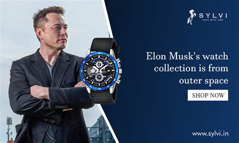 Elon Musk's Watch Collection is from Outer Space | Sylvi