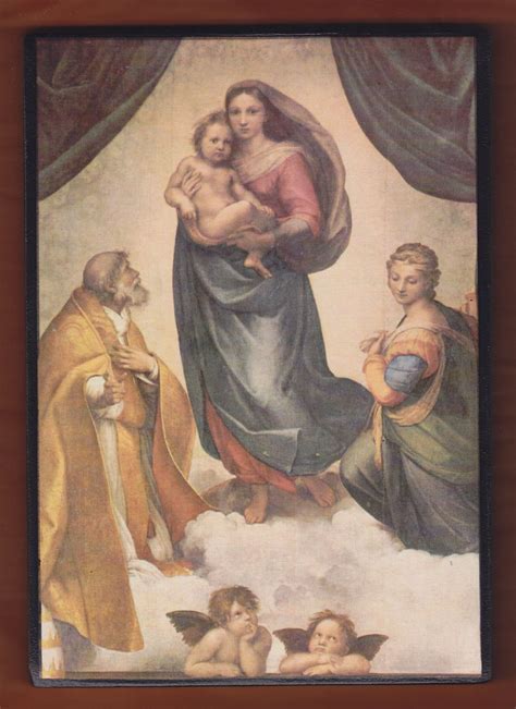 The Sistine Madonna, the Madonna Di San Sisto, Raphael Sanzio.free ...