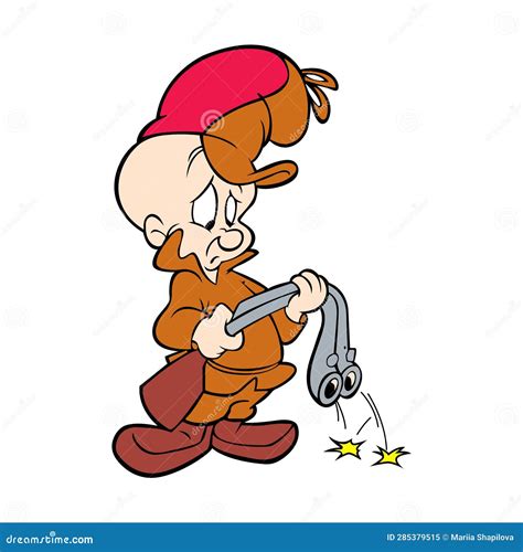 Elmer Fudd Cartoon Character Editorial Image - Illustration of sign, concept: 285379515