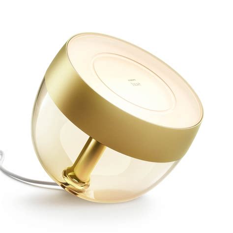 Philips Hue Iris WACA LED table lamp, gold | Lights.ie