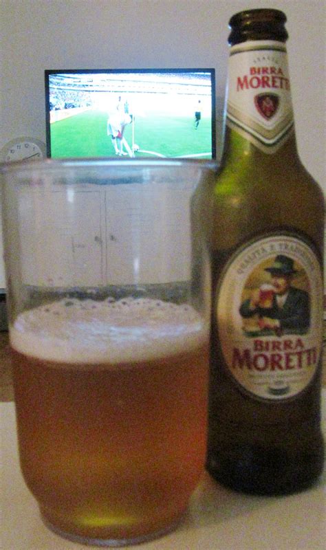 Birra Moretti, Stylish Italian Beer. A respectable European pale lager