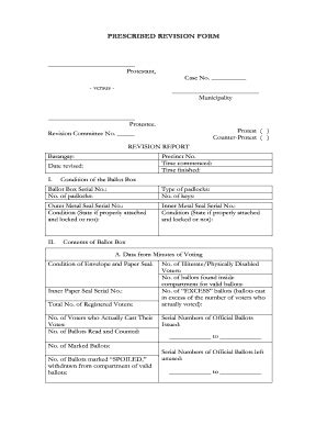Comelec Registration Form - Fill and Sign Printable Template Online