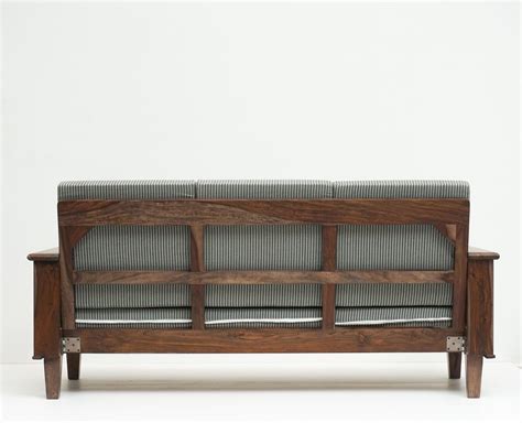 Cuttack Sheesham Wood 3 Seater Sofa