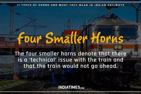 11 Types Of Horns And What They Mean In Indian Railways