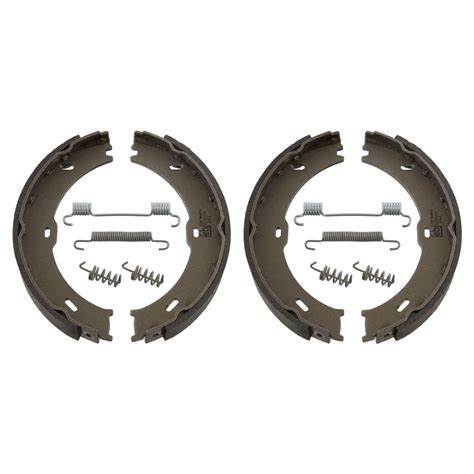 febi | 32851 | Brake Shoe Set for parking brake, with additional parts ...