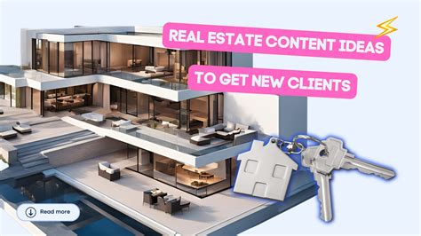 5 Real Estate Content Ideas to Get New Leads And Clients | Vista Social