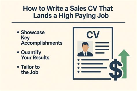 How to Write a Sales CV That Lands a High Paying Job