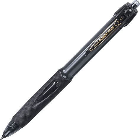 Uni-Ball Power Tank Retractable Ball Point Pens, Bold Point, Black Ink ...