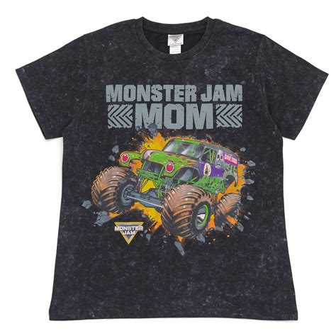 Monster Jam Grave Digger Vintage Wash Matching Family T-Shirt Adult ...
