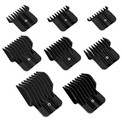 Amazon.com: 8 Pack Clipper Guards for Wahl Detailer & Andis T Outliner ...