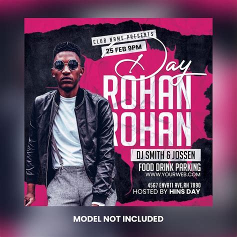 DJ Flyer Artiste Concert Flyer | PSD Premium