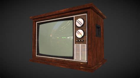 Tv Old 1960's - Download Free 3D model by RomeGD (@RomuloGOD) [4375eb7 ...
