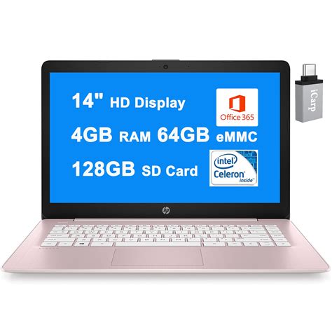 Buy HP Stream 14 Laptop Computer 14" HD Micro-Edge Display Intel ...