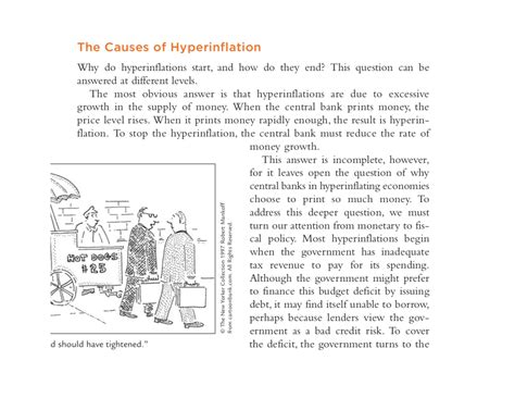 The Causes of Hyperinflation - MACRO ECONOMICS - Studocu