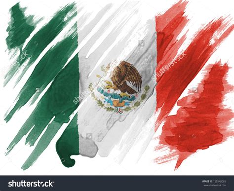 How To Draw Mexican Flag How To Draw The Flag Of Mexico, Step By Step ...