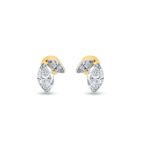 Purecarat You & Me Marquise Diamond Stud Earrings – Shop Now