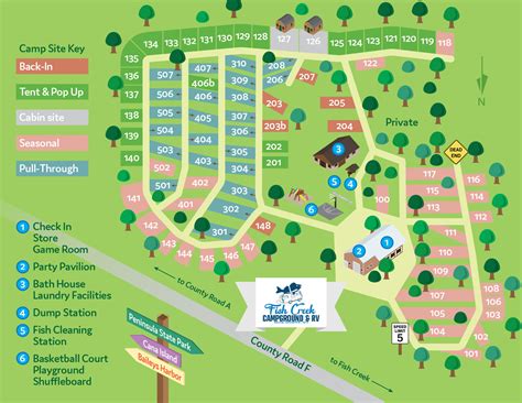 Rates – Fish Creek Campground