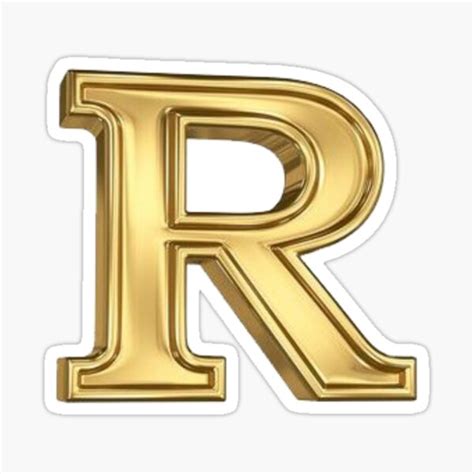 Image result for Custom R Letter Sticker