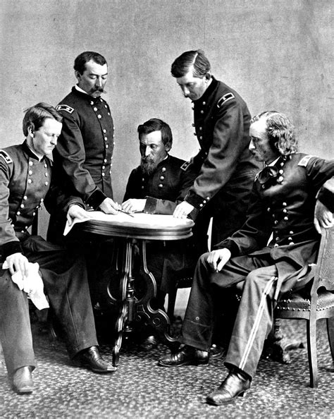 CUSTER Sheridan & OTHER Civil War UNION GENERALS Photo (176-U ) | eBay