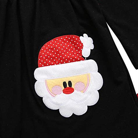 Buy Hopscotch Girls Cotton and Spandex Full Sleeves Applique Santa ...
