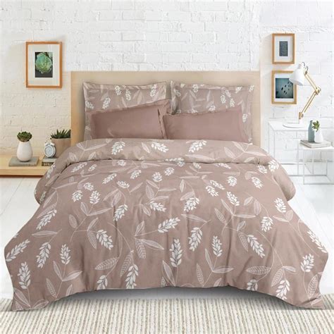 Satin Glory 200 TC Pure Cotton Double Bedsheet with 2 Pillow Covers ...