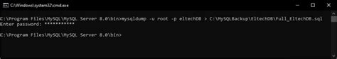 Image result for Mysqldump Example