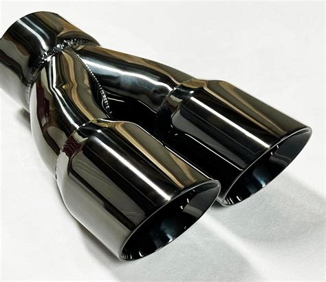Amazon.com: Exhaust Tip 3.00" Inlet Dual 3.00 X 9.50 Long WDDWRP30095 ...