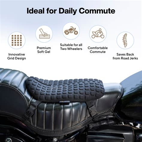 FOVERA Motorcycle Gel Seat Cushion – Fovera