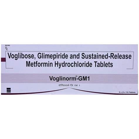 Voglinorm-GM1 Tablet | Uses, Side Effects, Price | Apollo Pharmacy