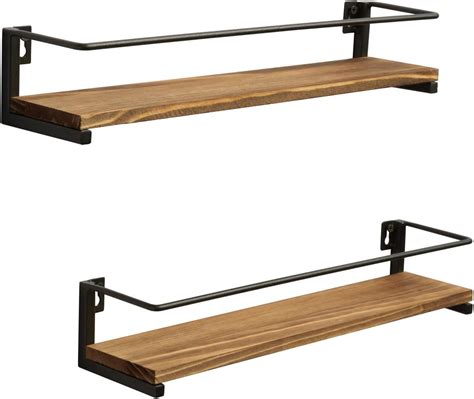 OROPY Spice Rack Wall Mounted, Rustic Wood Hanging India | Ubuy