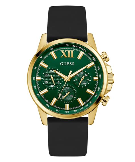 GUESS Mens Black Multi-function Watch