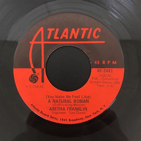 Aretha Franklin - (You Make Me Feel Like) A Natural Woman / Baby Baby ...