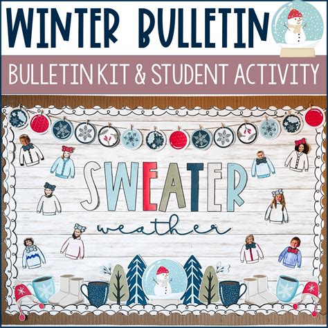 Winter Bulletin Board Kit — Stephanie Nash - A Touch of Class Teaching