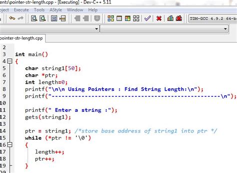 Finding a Substring in a String Using Pointers 的图像结果