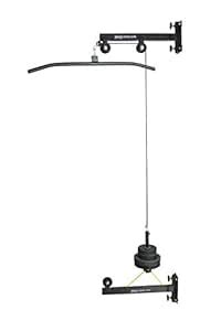 Magic Home Gym Top Bottom Folding Gym Lat Pulley with Antiswing Cable ...