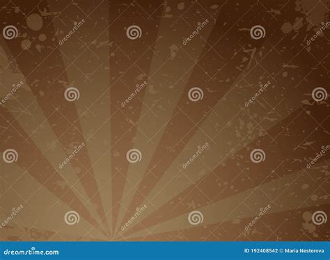 Sunlight Retro Faded Grunge Background. Dark Brown Chocolate Color ...