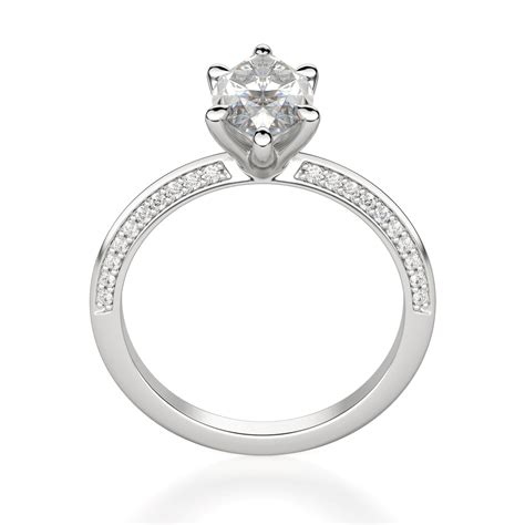 Knife Edge Marquise Cut Engagement Ring – Shayonam Jewels