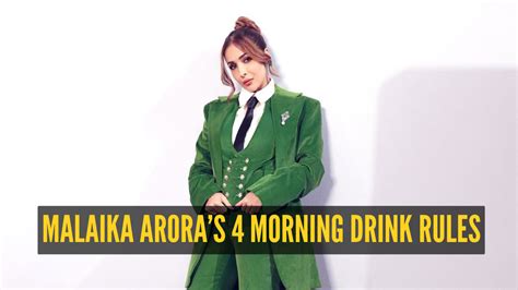 Malaika Arora's morning routine includes these 4 natural drinks