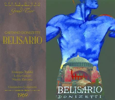 OPD 7064 Donizetti-Belisario: Italian-English Libretto (Opear d'Oro ...